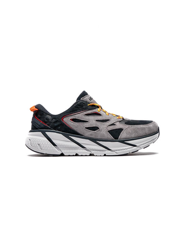 Hoka One One CLIFTON L SUEDE | 1122571-BLRK | AFEW STORE